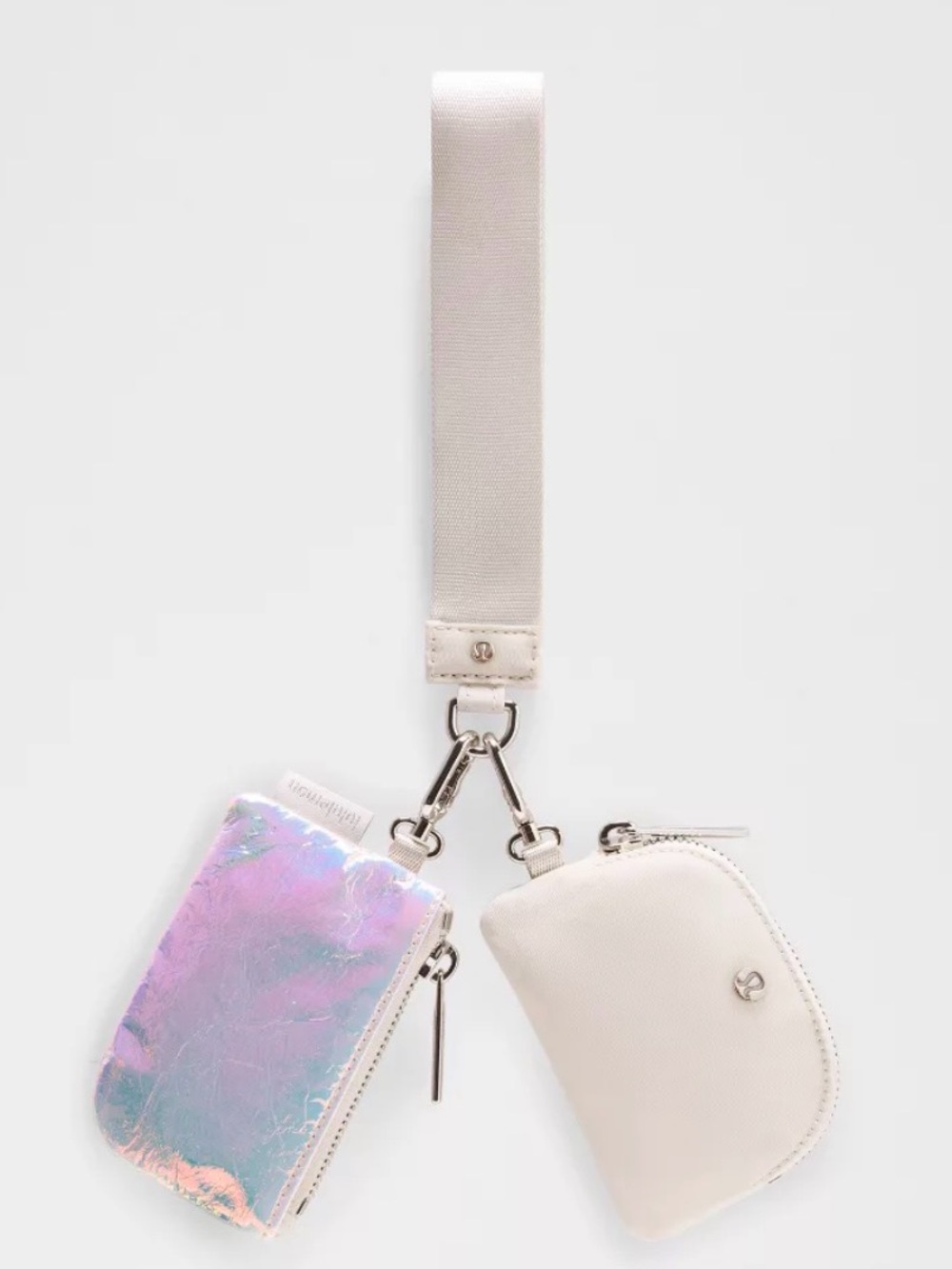**Lululemon athletica** Dual Pouch wristlet iridescent